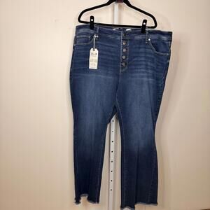 #191 SEVEN7 NWT Sz. 24 Limited Edition Women's Denim Pants Waist 46" - 50"